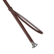 Leather Show Whip Brown