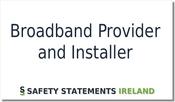 Broadband Provider and Installer Safety Statement