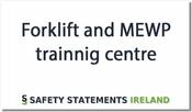 Forklift and MEWP Training