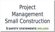 Project Management for Construction Safety Statement