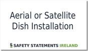 Aerial and Satellite Dish Installer Safety Statement image