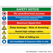 Safety Signs Irelands near Co. Kerry. Shop local.