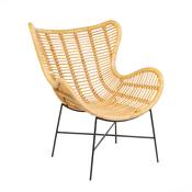 Rattan Butterfly Chair Natural