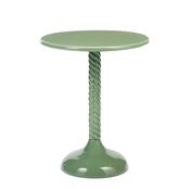 Round Metal Coffee Table Green