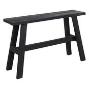 Factory Bus Stop Bench L Black