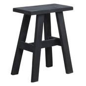 Factory Bus Stop Bench M Black