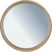 Mirror Rubberwood Natural 70x6x70cm