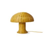 HKliving Rattan Table Lamp Mustard image
