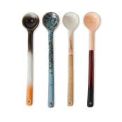 HKLIVING 70s Ceramics: Spoons L, Breeze (set of 4)