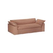 HKLIVING Nomad couch: 244cm linen, dusty rose image
