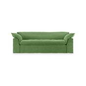 HKliving Nomad couch: 244cm royal velvet, green image