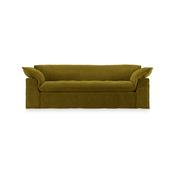 HKliving Nomad couch: 244cm royal velvet, olive image