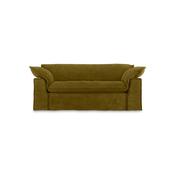 HKLIVING Nomad couch: 204cm royal velvet olive image