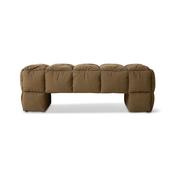 HKLIVING Puffy Lobby Bench Olive