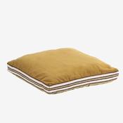 Cotton Seating Mat Mustard, Sand, 0ff White