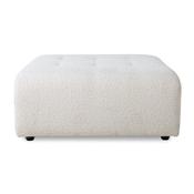 HKliving Vint Couch: Element Hocker Boucle Cream image