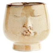 Flower Pot With Face Imprint image