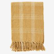 Recycled Cotton Throw Honey off white Madam Stoltz