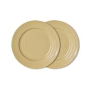 HKLIVING Farmhouse Ceramics: Side Plates Cream, set of 2 image