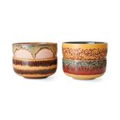 HKLIVING 70s Ceramics: Dessert Bowls Harbour, set of 4 image