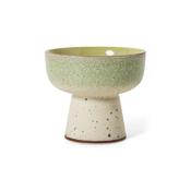 HKLIVING 70s Ceramics: Tapas Bowl On Base Slush, L