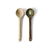 HKLIVING 70s Ceramics: Serving Spoons Hills, set of 2