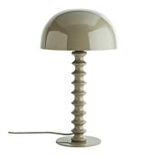 Enamel Table lamp Taupe - Madam Stoltz