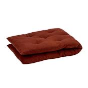 Striped Cotton Mattress Brick Red Madam Stoltz