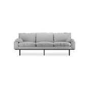 HKliving Retro Sofa 3-Seats Corduroy Rib Light Grey image