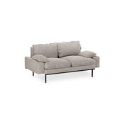 HKLIVING Retro Sofa 2 Seater Sneak, Light Grey