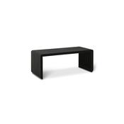 HKLIVING Slatted Bench / element black