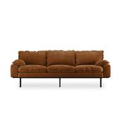 HKLIVING Retro Sofa 3-Seats Royal Velvet Caramel image
