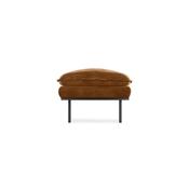 HKLIVING Retro Sofa Stool Royal Velvet Caramel image