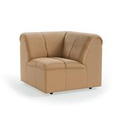 HKLIVING Wave Couch: Element Corner Corduroy Rib, Brown image