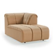 HKLIVING Wave Couch: Element Right Divan Corduroy Rib, Brown image