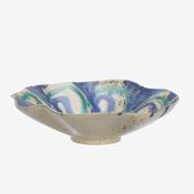 Stoneware Platter Aqua - Madam Stoltz