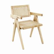 Pierre Jeanneret Style Chair Natural image