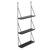 Walter Shelf Black Metal - Bloomingville image