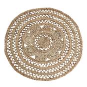 Round Jute Braided Rug image