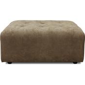 HKliving vint couch: element hocker, corduroy rib, brown image