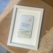 Personalised Journey Framed Ceramic Wall Art | 4 sizes