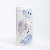 Turn Your Face to the Light - 24ct Gold Lustre Ceramic Lamp