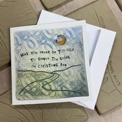 May you never be too old to search the skies on Christmas Eve | Christmas Card image