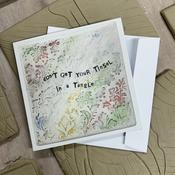 Don't get your tinsel in a tangle | Christmas Card