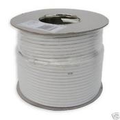 White RG6 Satellite Cable (100m) image