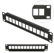10" Keystone Patch Panel, 1U
