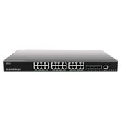 Grandstream GWN7813 - 24 Port Gigabit Managed Layer3 Switch, 4 SFP+