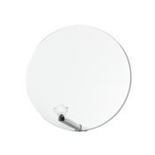 Revez FG60W 60cm Solid Dish Fibreglass Non Rust Cream
