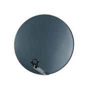 Revez FG60A 60cm Solid Dish Fibreglass Non Rust Anthracite