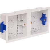 2 Gang (1+1) Dry Lining Box (35mm Deep)